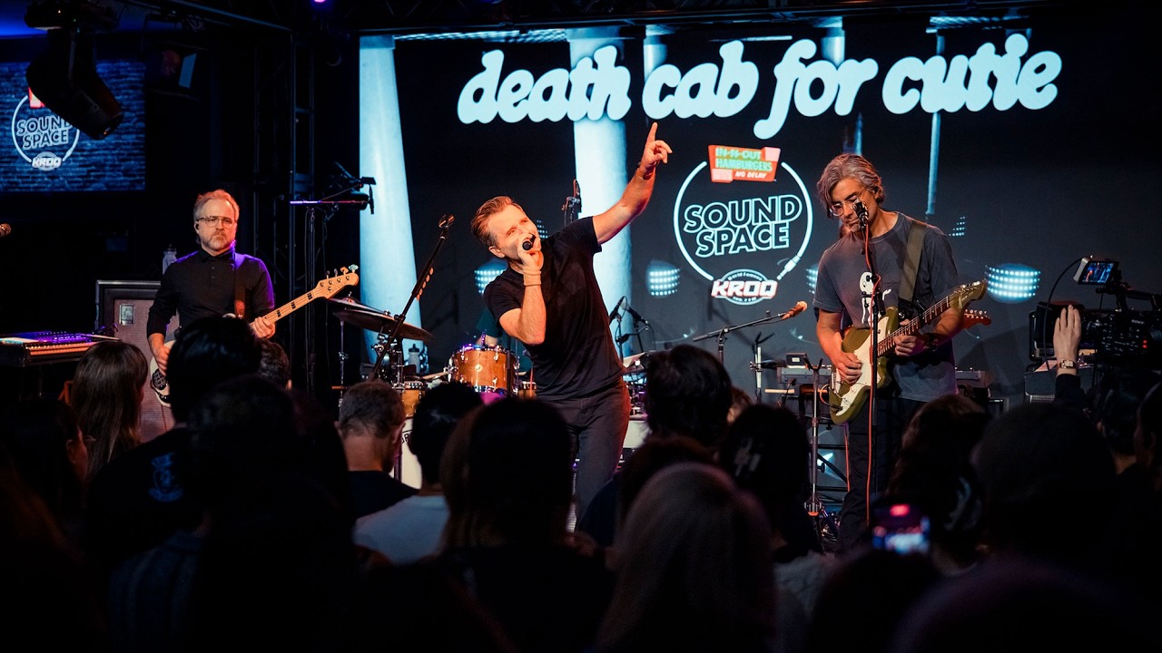 Death Cab For Cutie 'I Built You A Tower' album release party | In-N-Out Sound Space at KROQ
