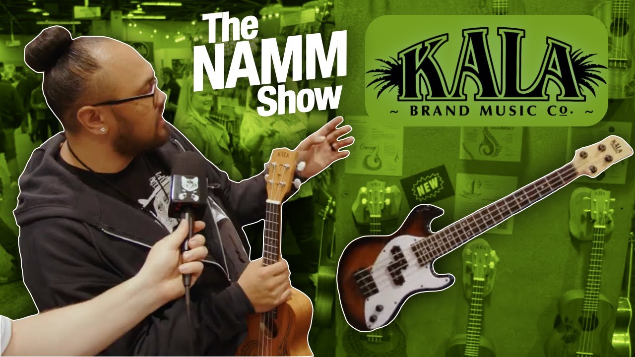 Kala Booth NAMM 2023: New Solid Body California U Bass and Voyage Mahogany Series