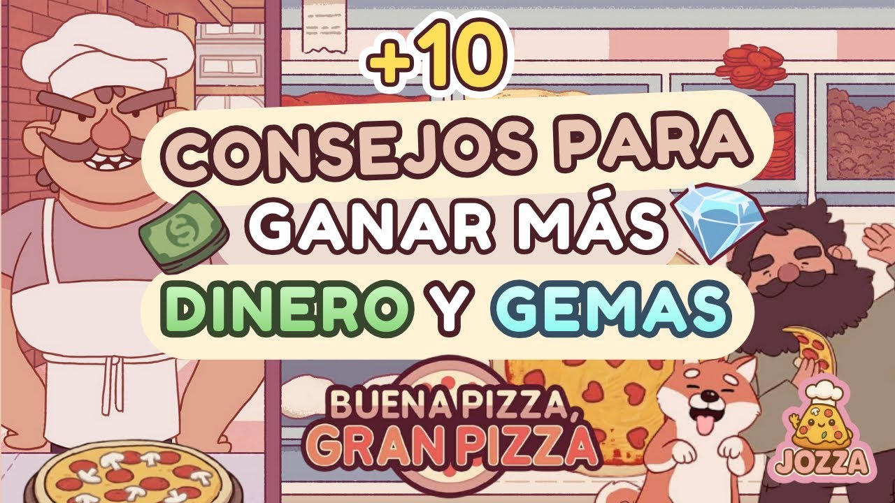 +10 CONSEJOS sobre cómo GANAR más DINERO y GEMAS 🤑💎 en Buena Pizza, Gran Pizza 🍕 