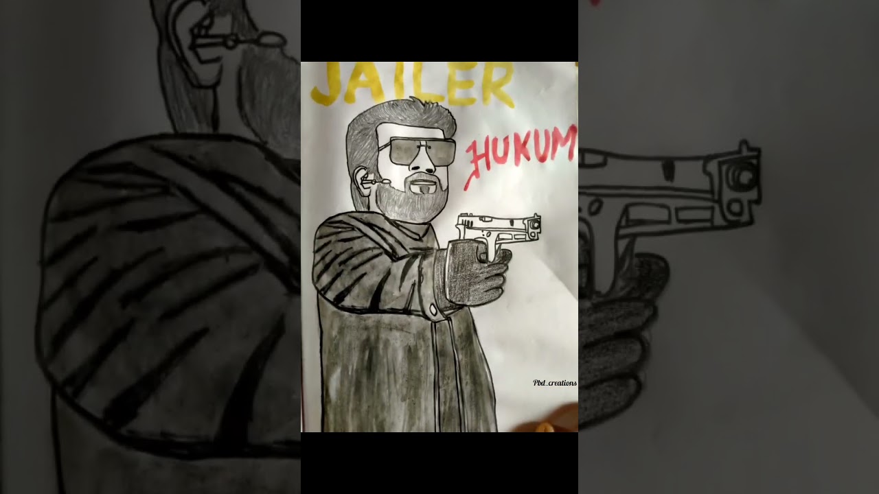Tiger ka hukkum 🔥🔥art #thalaivarfan #jailersecondsingle  #hukkum#shortsfeed
