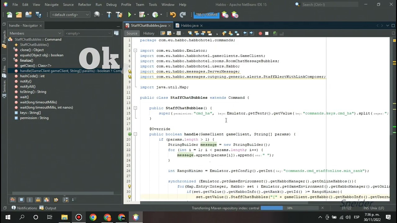 COMO CREAR un COMANDO para TU HOLO ||  STAFF CHAT || con ARCTURUS EMULATOR