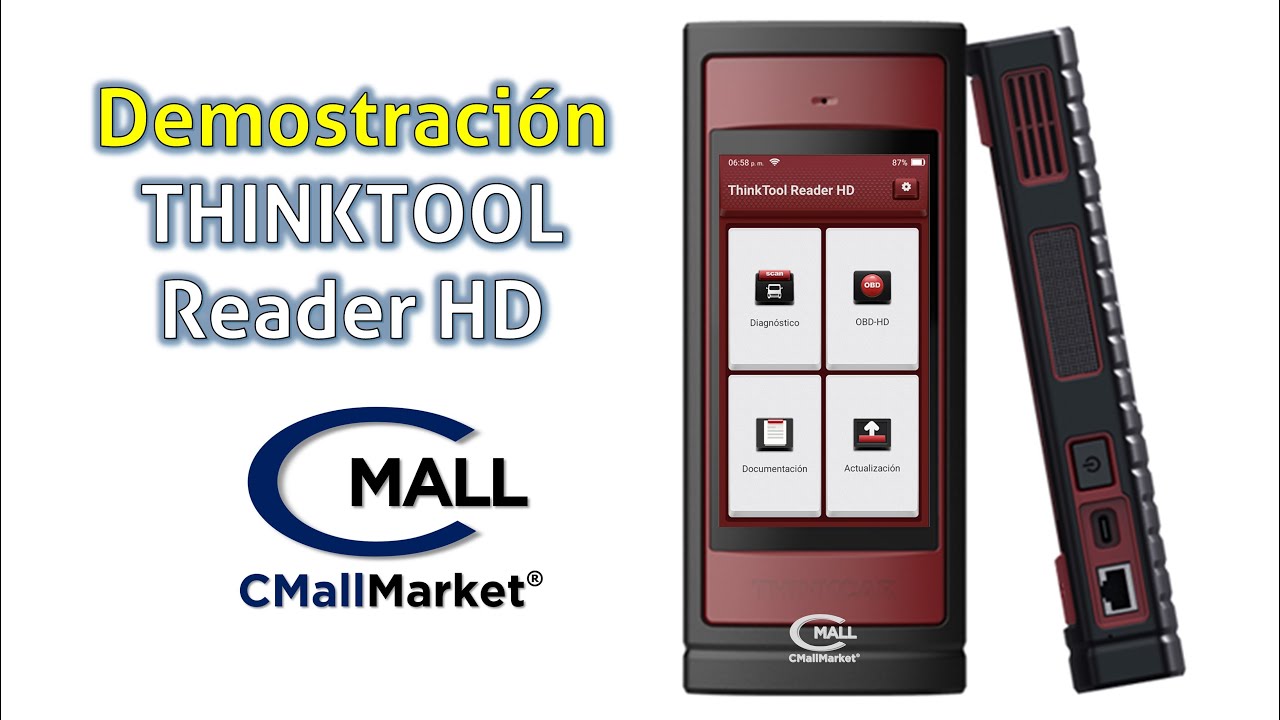 THINKTOOL Reader HD Scanner Vehículos Pesados - DISPONIBLE COLOMBIA LATINOAMÉRICA - CMallMarket.com