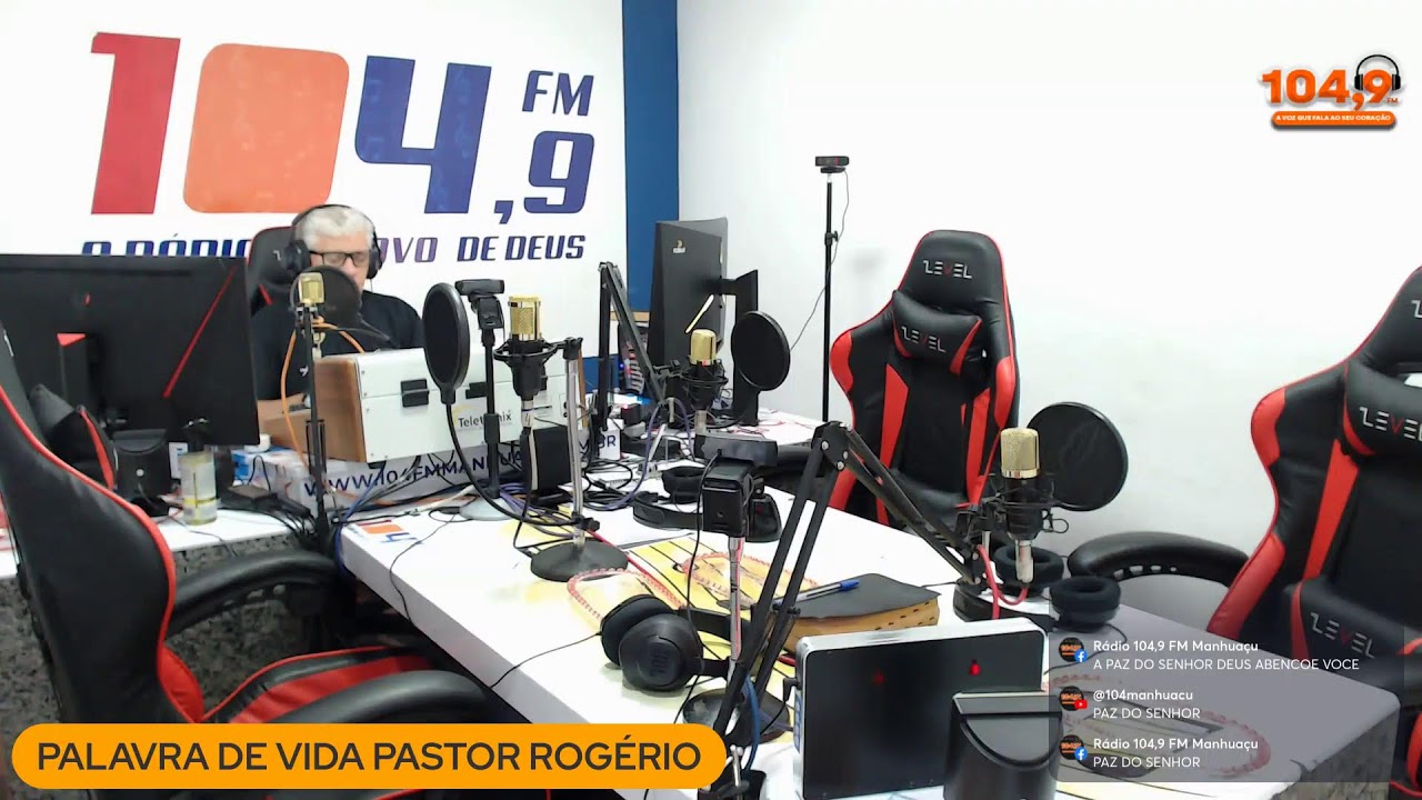 PALAVRA DE VIDA  PASTOR  ROGÉRIO GONÇALVES DAVID