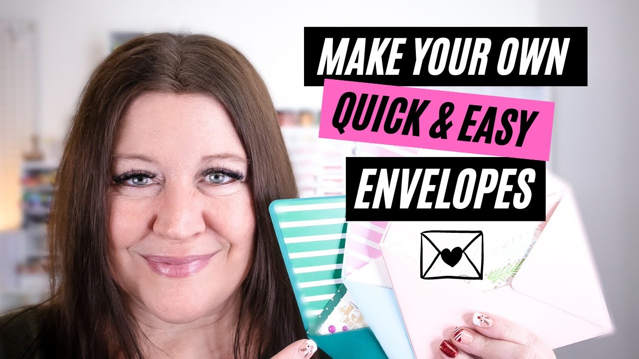 How to Make a Quick and Easy A2 Envelope with The Stamp market Dies