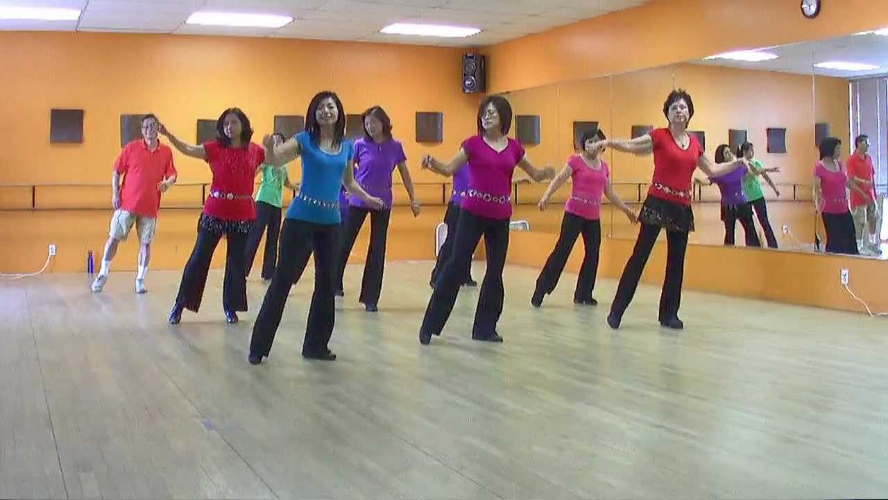 Adonde Voy - Line Dance (Dance & Teach in English & 中文)