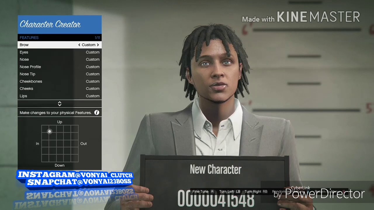 Gta5 male character/creation/xb1