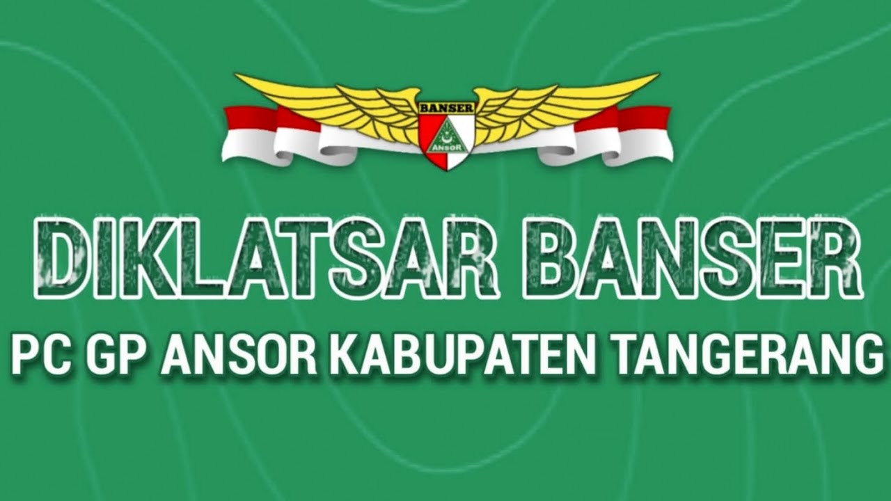 Diklatsar Banser Kabupaten Tangerang Tahun 2024 Di Ponpes Riyadlul Jannah - Kresek