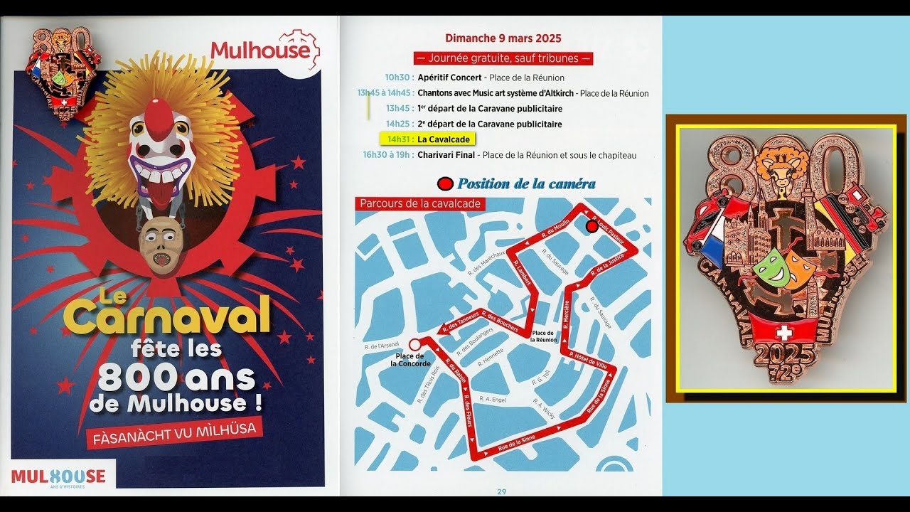 Carnaval de Mulhouse 2025.