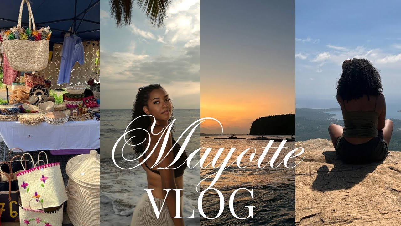 VLOG MAYOTTE 🇾🇹 | Routine, plage, mont Choungui, marché de coconi… ⛰️🏝️