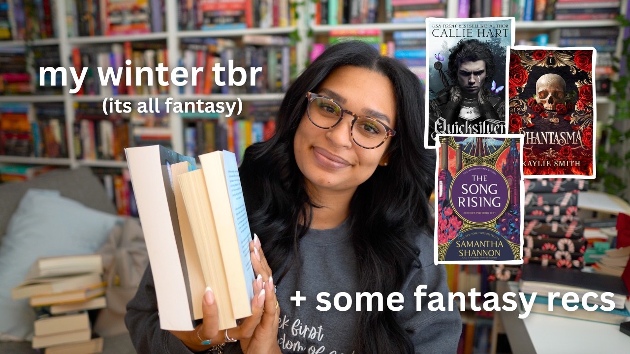 my winter TBR(it's all fantasy) | bookmas day 2