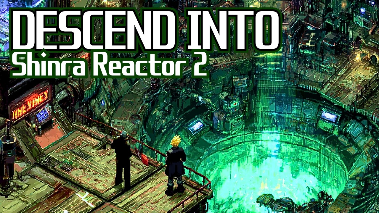 Your Best Work Happens Here | Shinra Reactor 2 &middot; FF7 Lofi | Cyberpunk PS1 Coding Music