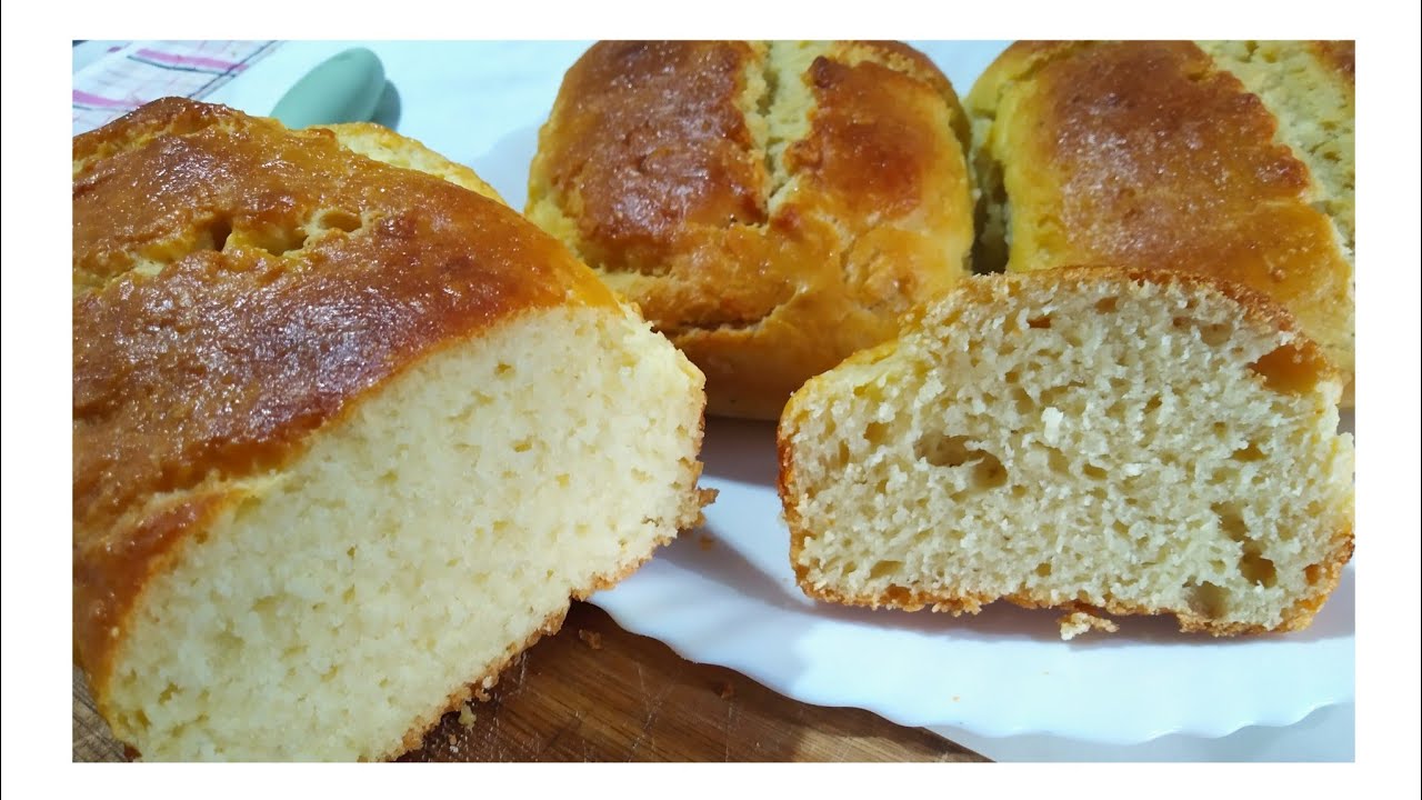 Pão de arroz cozido 🍞 Reaproveitar sobra de arroz. De Solange Silva.