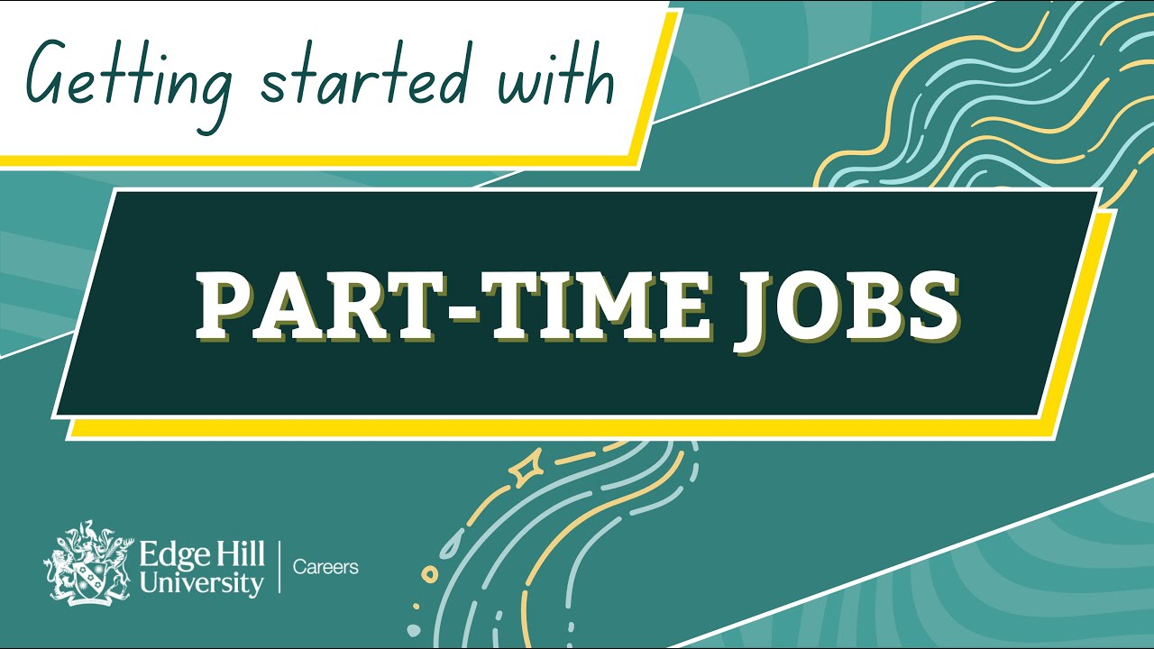 Getting Started with Part-Time Jobs