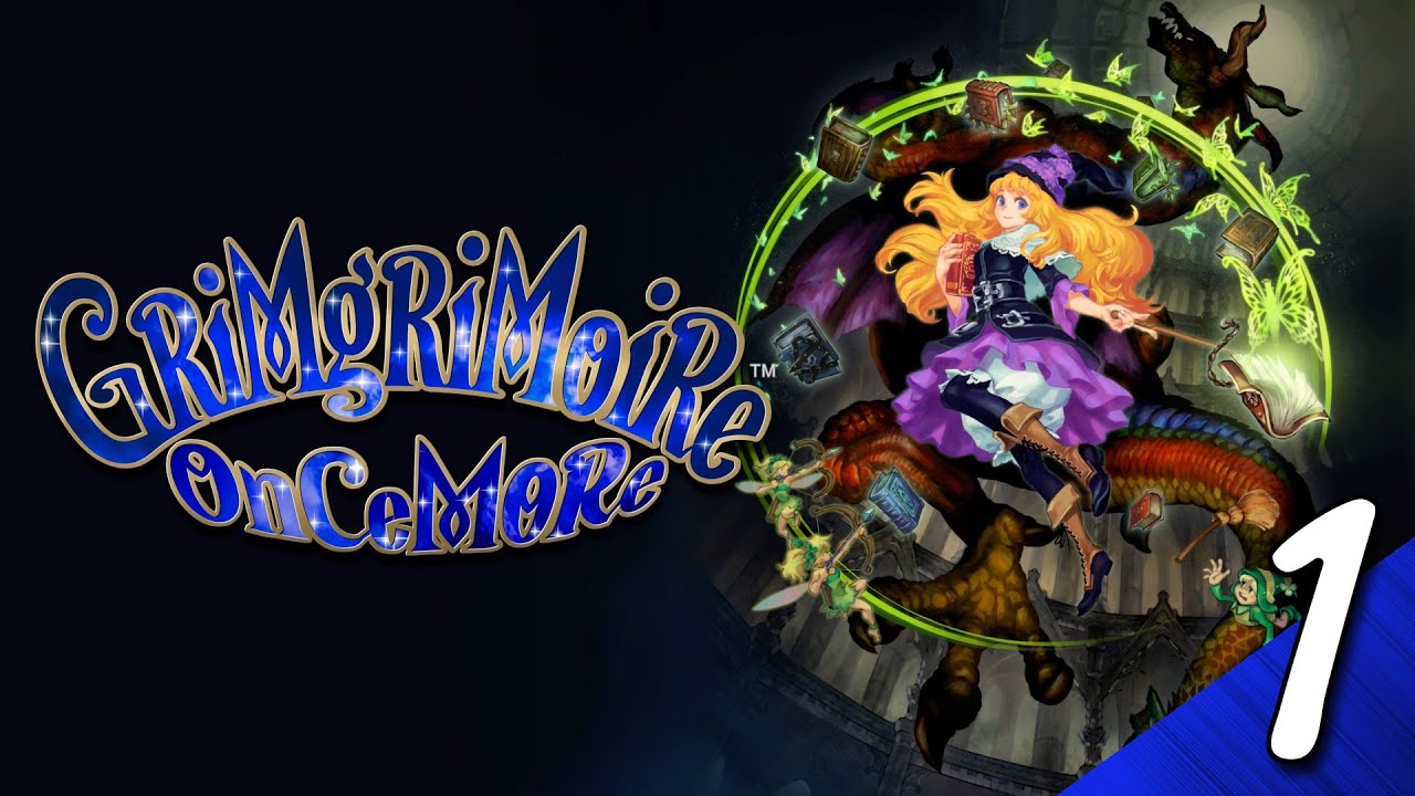 GrimGrimoire OnceMore Walkthrough part 1 (Japanese Voices)