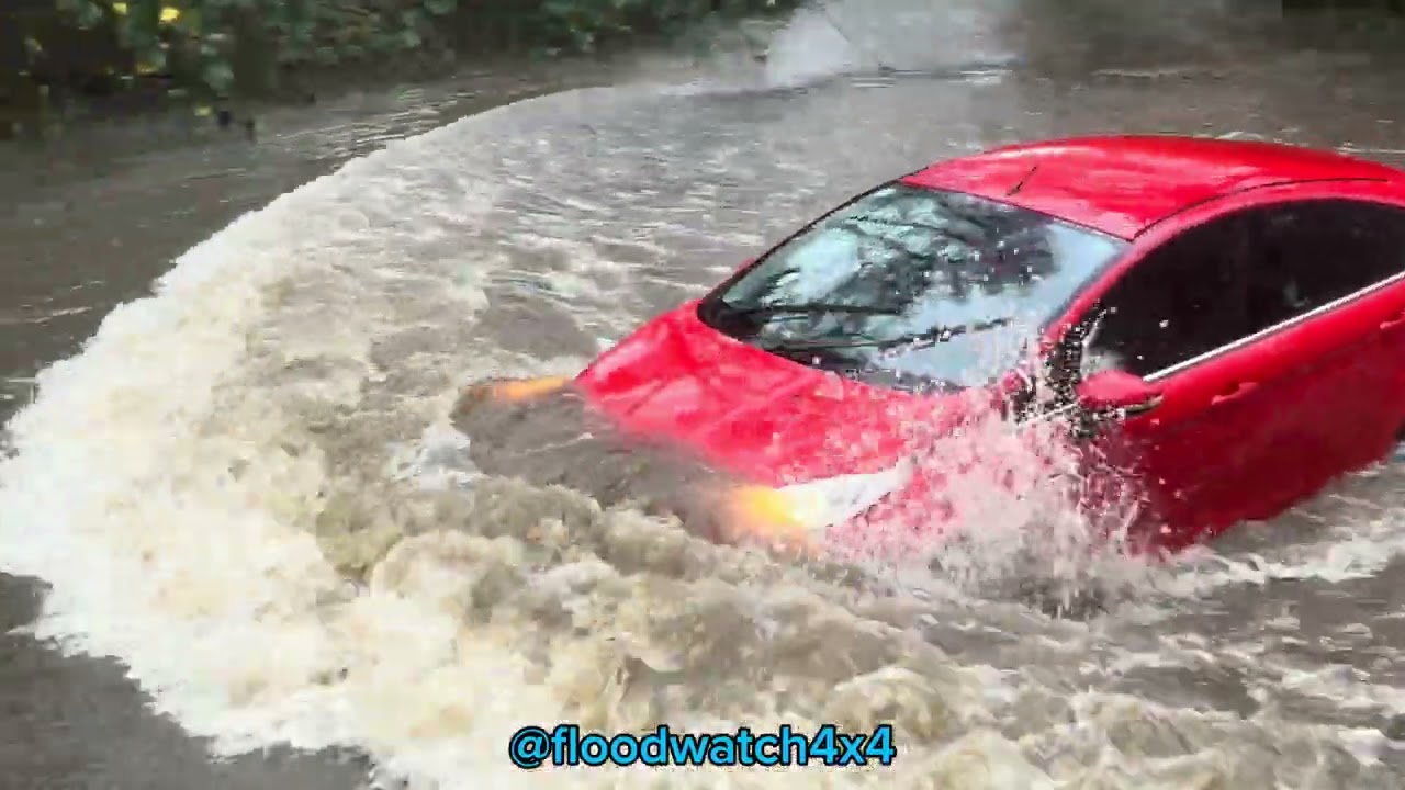 Storm Claudia Kenilworth and Solihull flooding and fails 01 