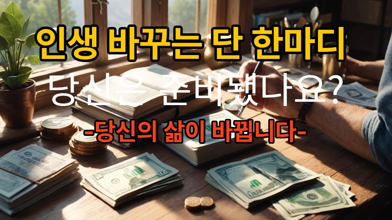 살면서 꼭 알아야 할 것들!!