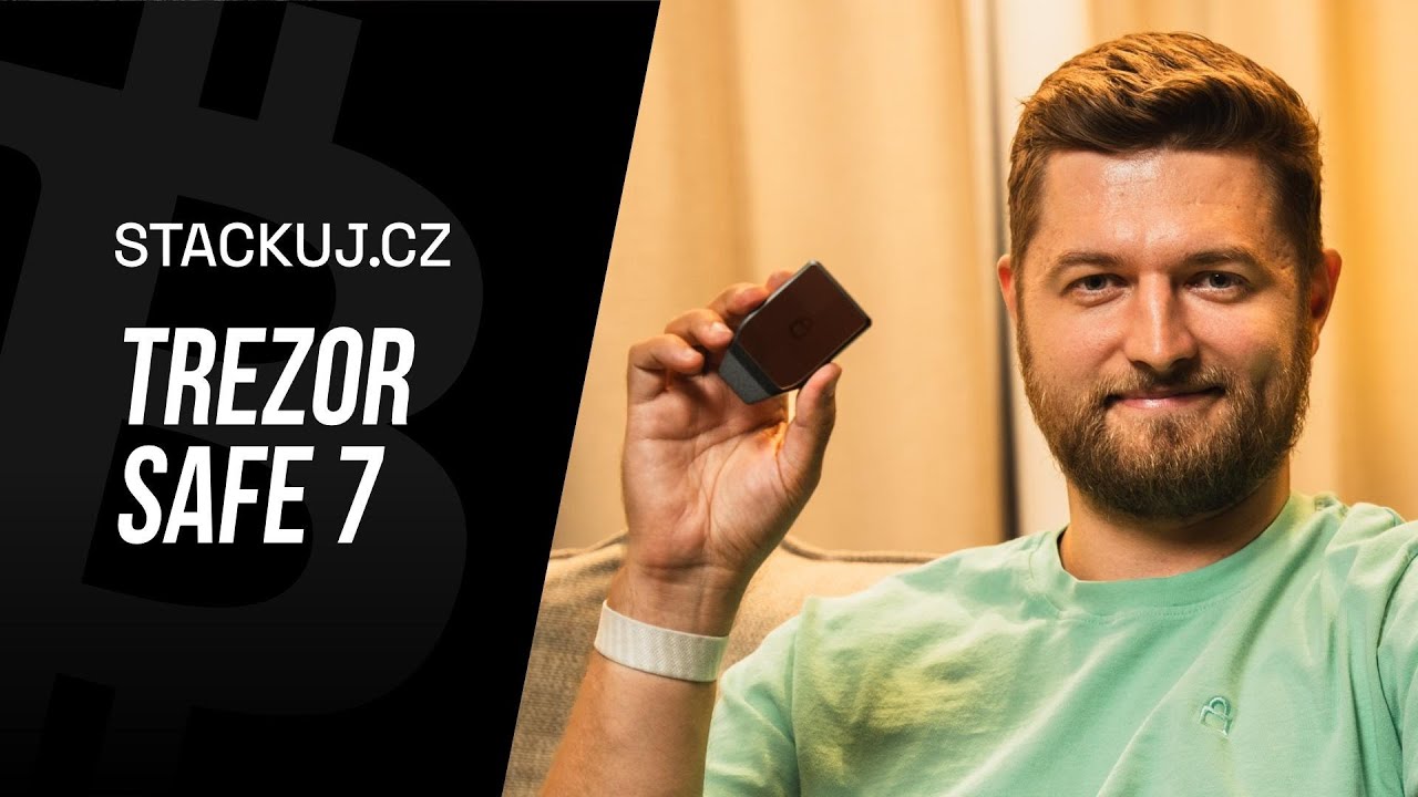 Stackuj.cz: Trezor Safe 7 - Ultimátní bitcoinová peněženka