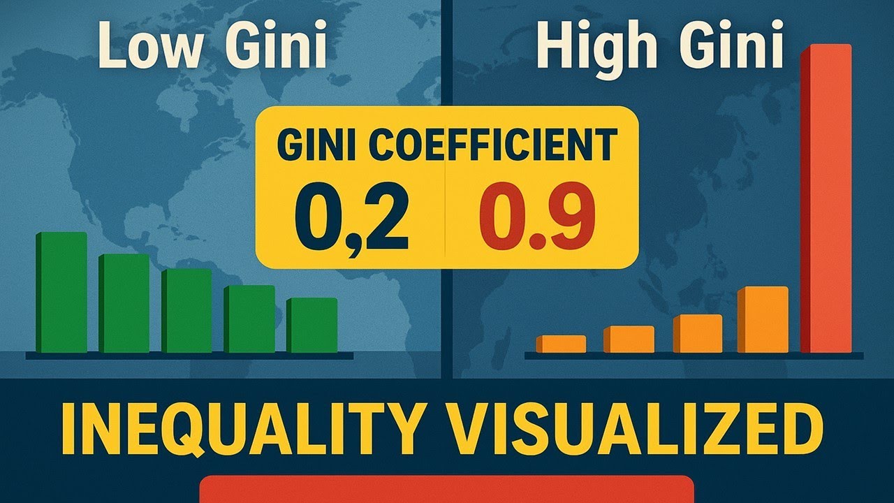 How the Gini Coefficient Measures Inequality | Explained with Examples
