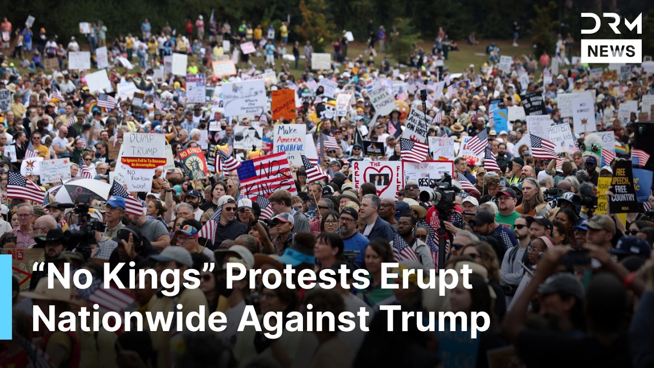 Thousands March in “No Kings” Rallies Targeting Trump’s Power Grab Across the US | AC1G