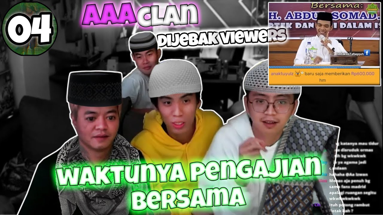 REZA ARAP DIJEBAK VIEWERS DAN DICERAMAHI USTADZ AUTO KICEP❗❗Mari kita merenung - yblive part4