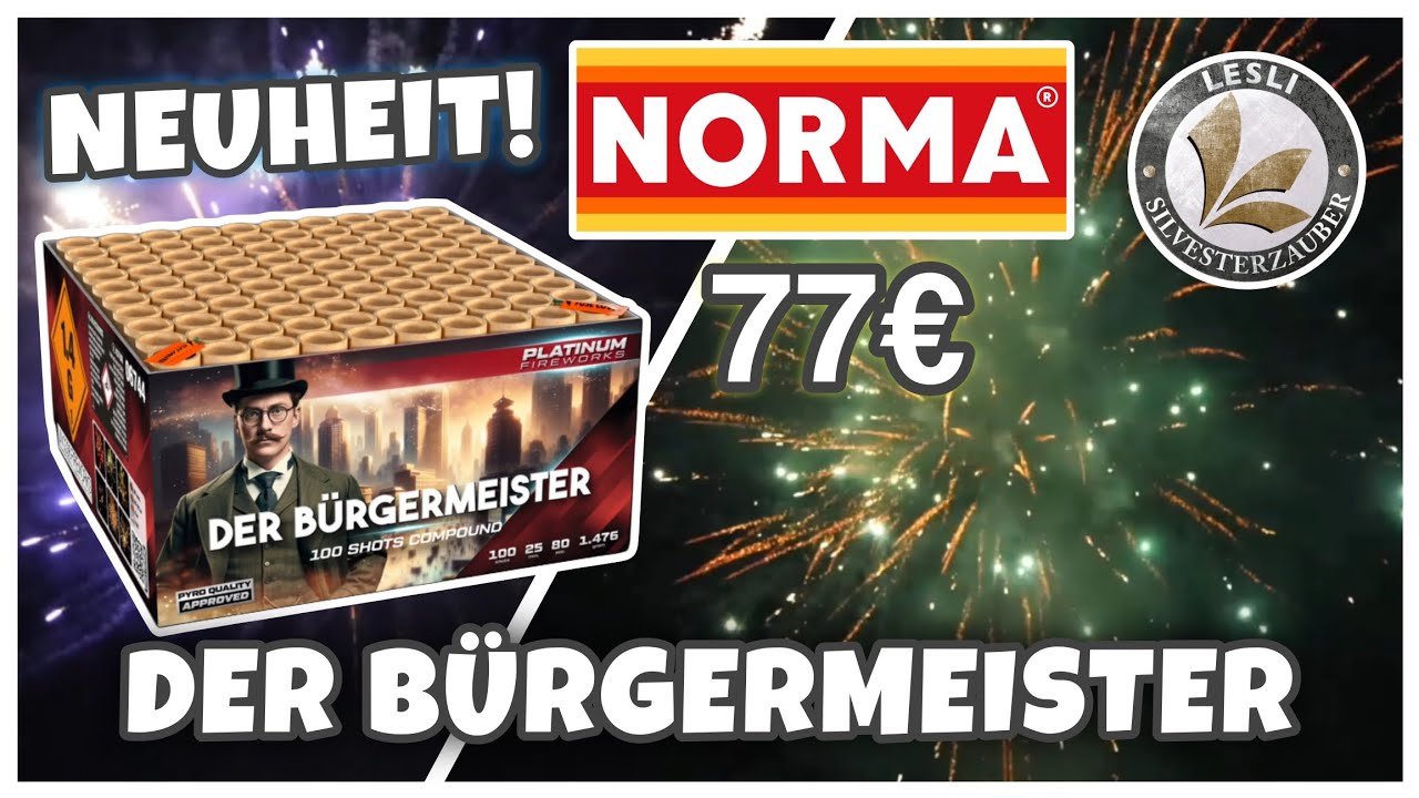 Der Bürgermeister von Lesli bei Norma 🤩 | NEUHEIT 2025 🔥🎆 | Pyro TV 