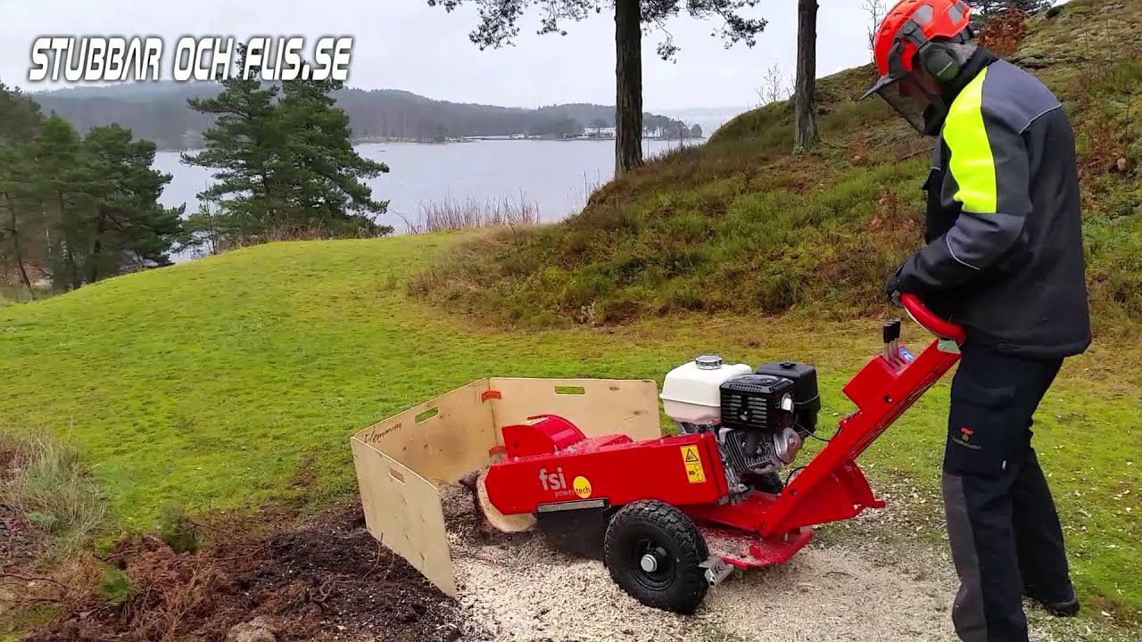 Stubbfräsning Stubbar och flis i Vårgårda
