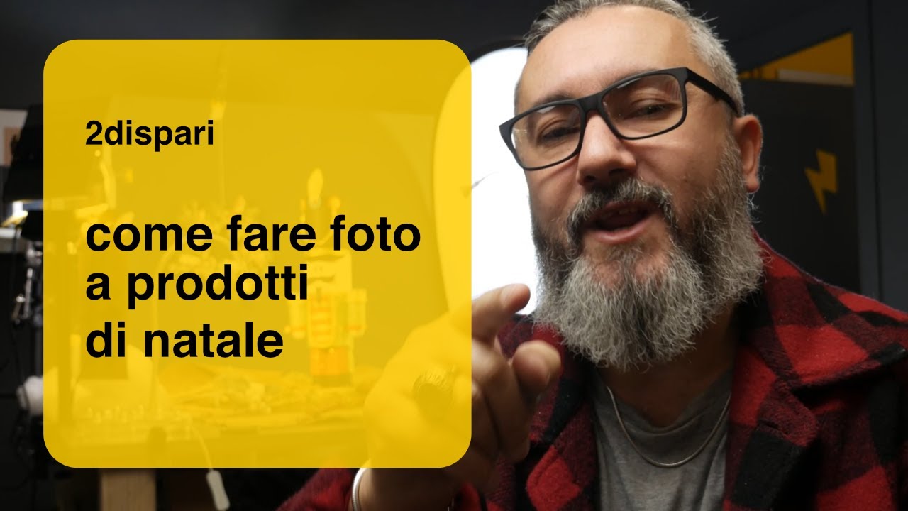 Come fare foto a prodotti di Natale