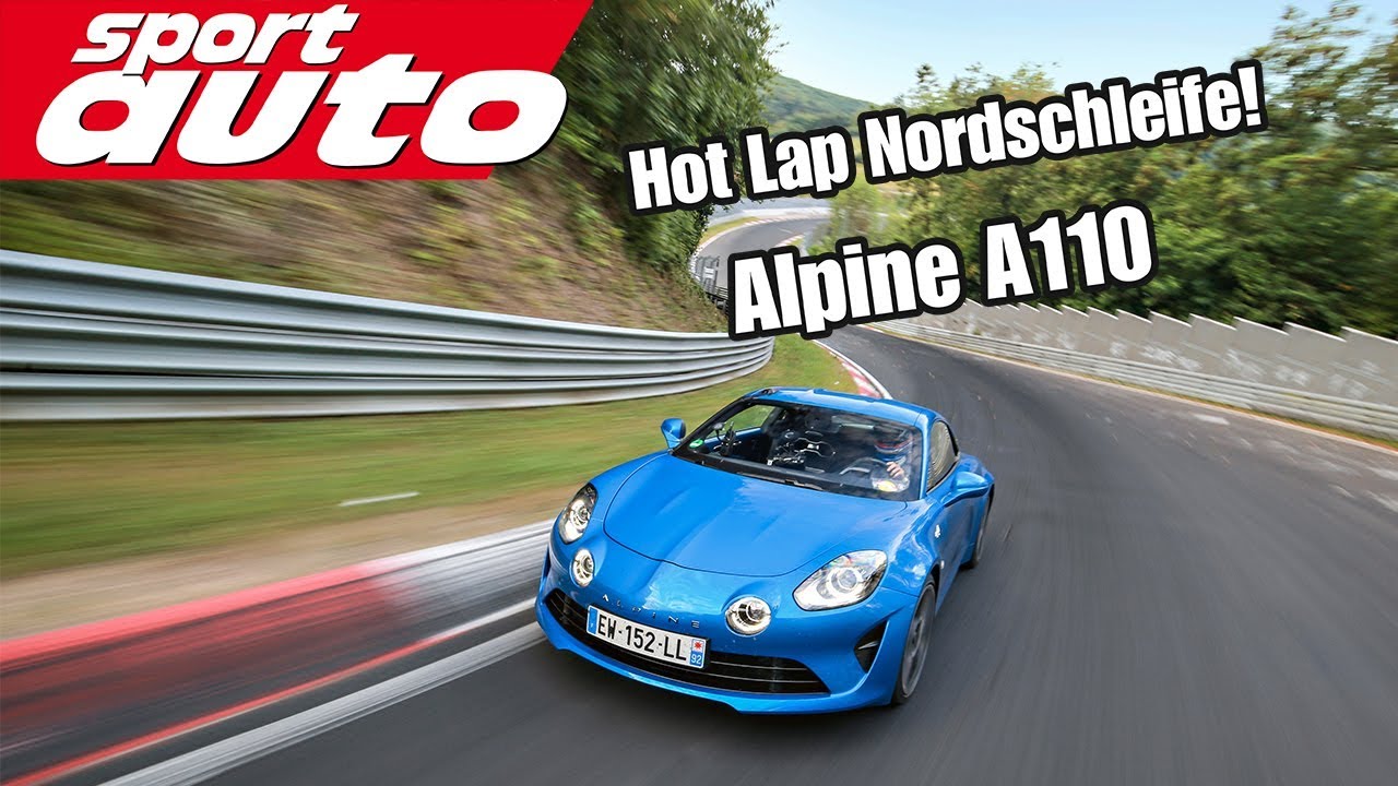 Alpine A110 HOT LAP Nordschleife 8:03 min | sport auto