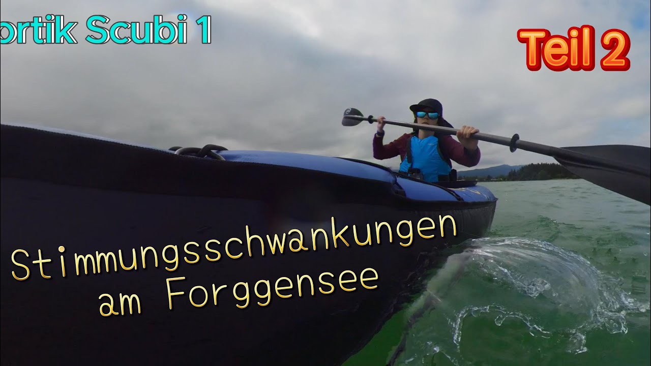 WASSER, WIND und WELLEN | Eine Runde um den Forggensee im Kajak, Versuch 2