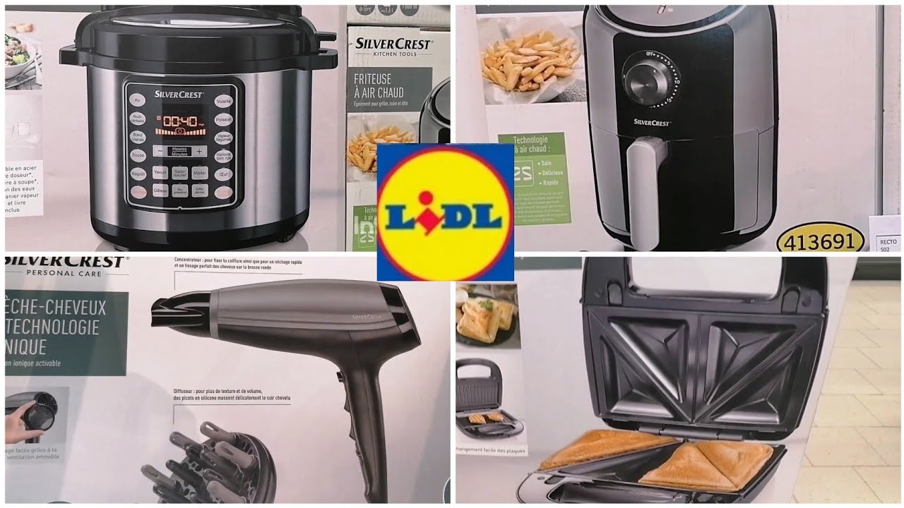 #lidl#France #arrivage#18. 01.23#petit# &eacute;lectrom&eacute;nager# Silvercrest