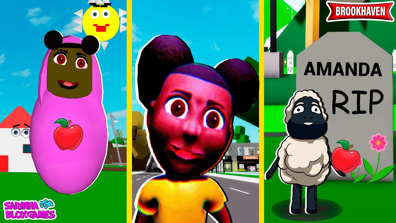 CICLO DE VIDA DA AMANDA AVENTUREIRA- BROOKHAVEN 🏡 RP | Roblox