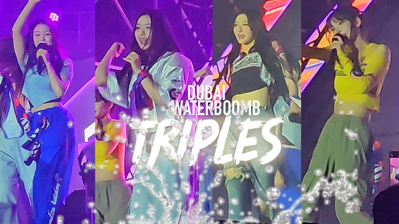 So Much Fun at Full@triplescosmos  Performance at the #waterbomb #Dubai | #iexperience