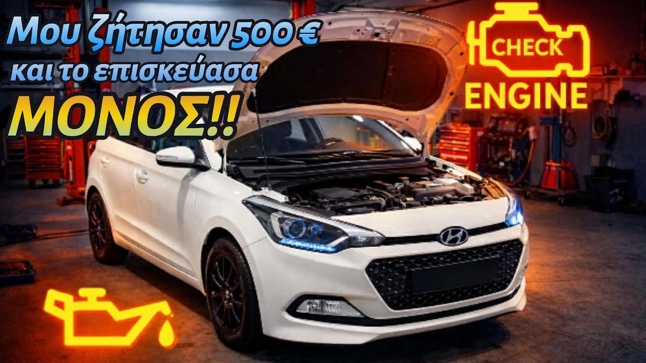 Μου ζήτησαν 500€ για Service 😱 Το Έφτιαξα ΜΟΝΟΣ μου! (EGR, Λάμδα, Φίλτρα & Check Engine)