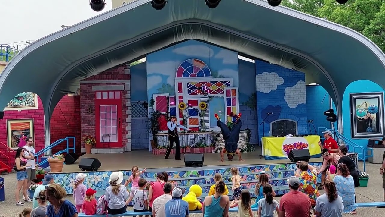 Disney Juniors Choo Choo Soul at Sesame Place Sesame Street Great Show