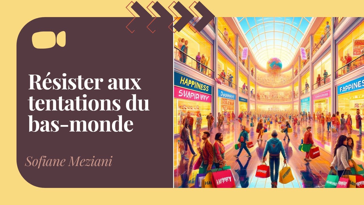 Résister aux tentations du bas monde - Sofiane Meziani