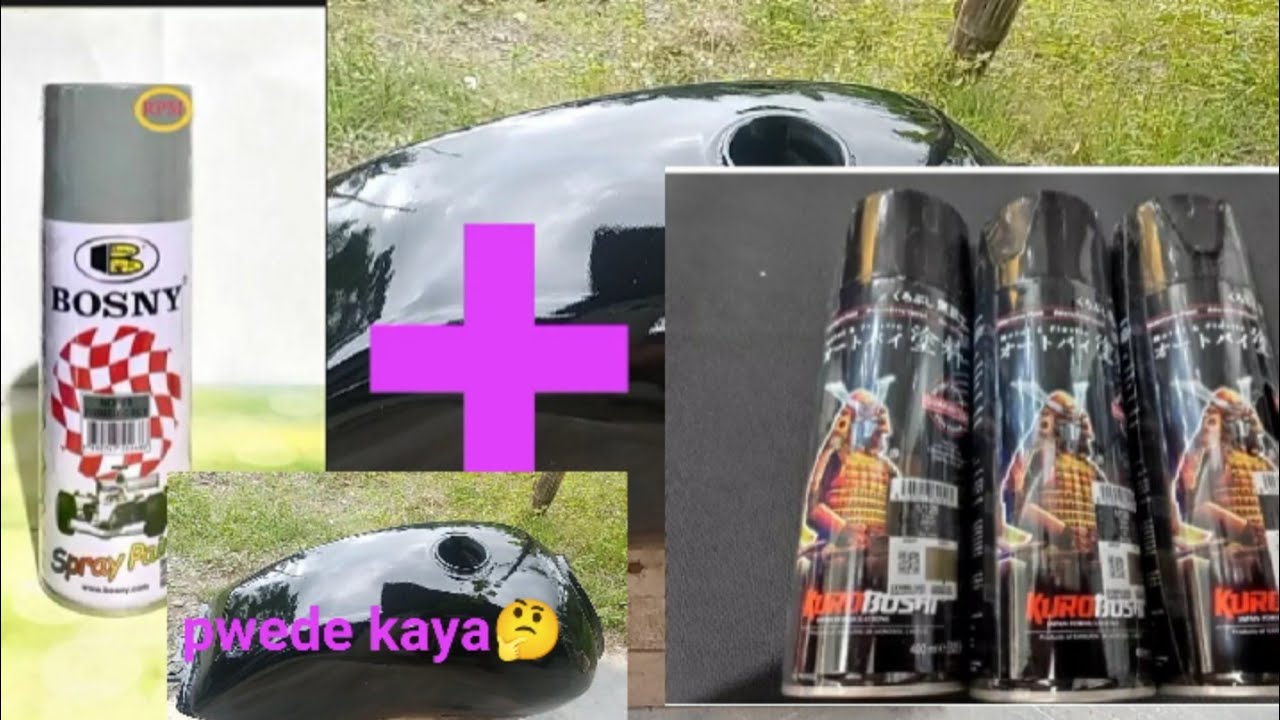 SAMURAI PAINT at BOSNY PRIMER pwede kaya pagsamahin? paano gamitin?