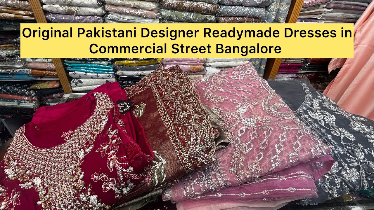 Designer Readymade Dresses in Commercial Street Bangalore |Eid Collection | Khushbu Shetty