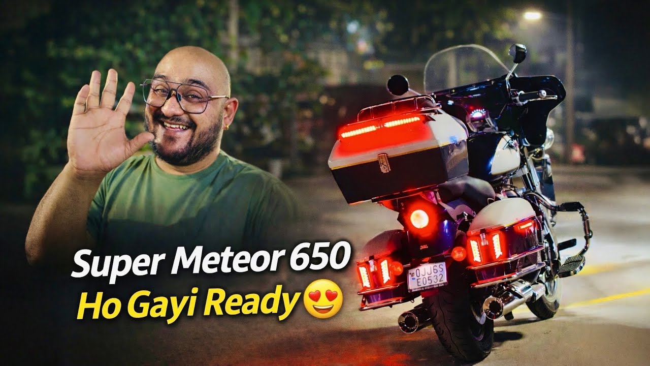 Finally Apni Super Meteor 650 Ka Customisation Complete Ho Gaya 😍