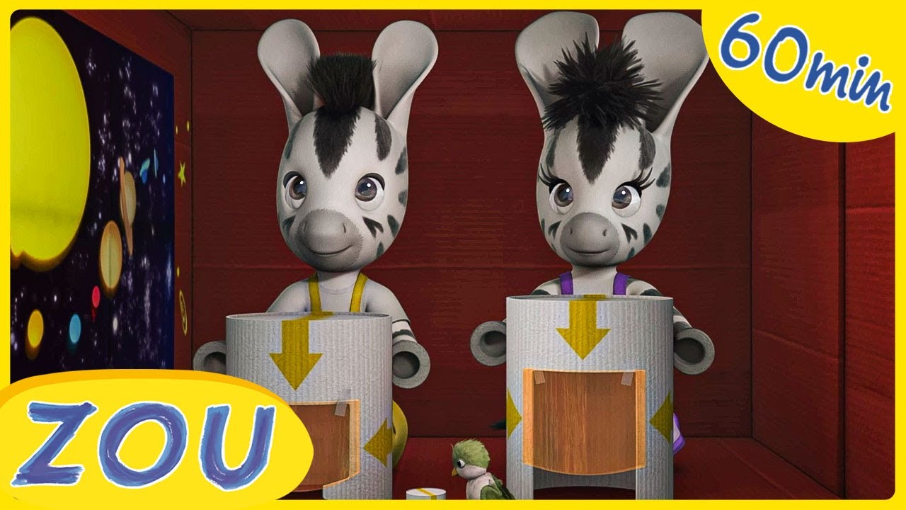 Leren met Zou: Leuke STEM-Lessen voor Nieuwsgierige Kinderen! 🧪📚 | ZOU in het Nederlands 🦓