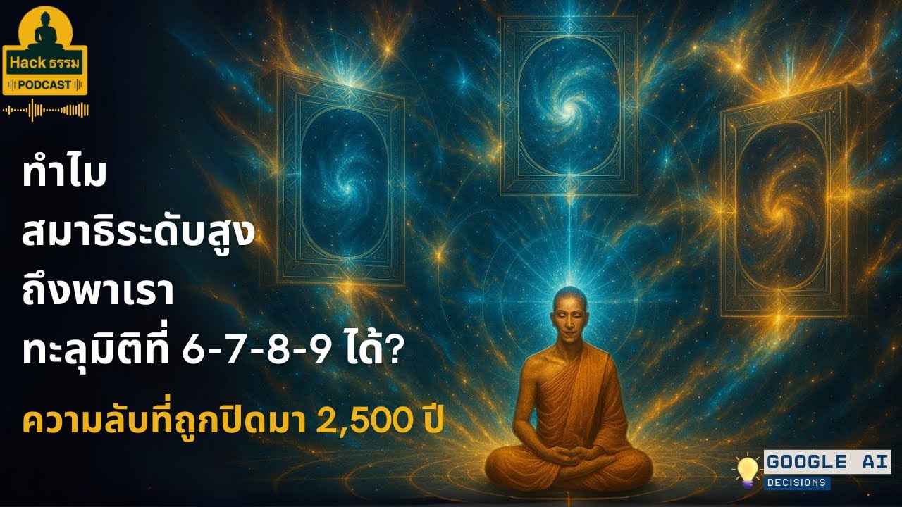ทำไมสมาธิระดับสูงถึงพาเราทะลุมิติที่ 6-7-8-9 ได้?: ความลับที่ถูกปิดมา 2,500 ปี