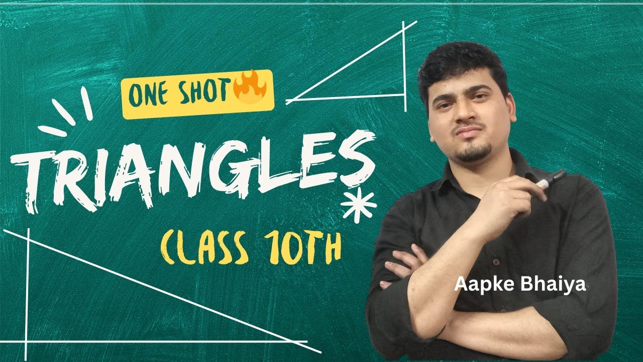 TRIANGLES ONE SHOT🔥 | Class 10 mathematics chapter 6 | Aapke Bhaiya| #9th #10