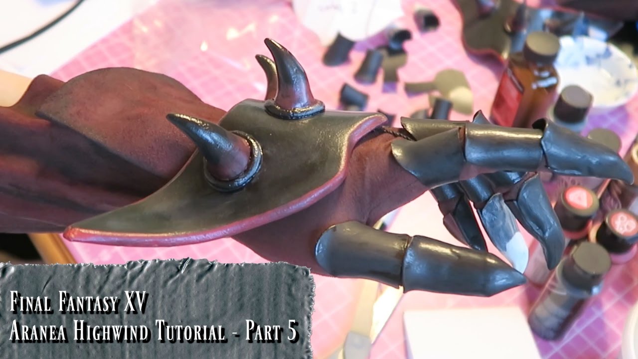 Aranea Highwind Cosplay Tutorial - Part 5
