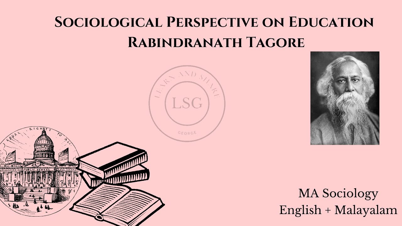 MA SOCIOLOGY (IGNOU based lessons) || MSOE -1 Unit -3  Thinkers on Education - Tagore's Perspective