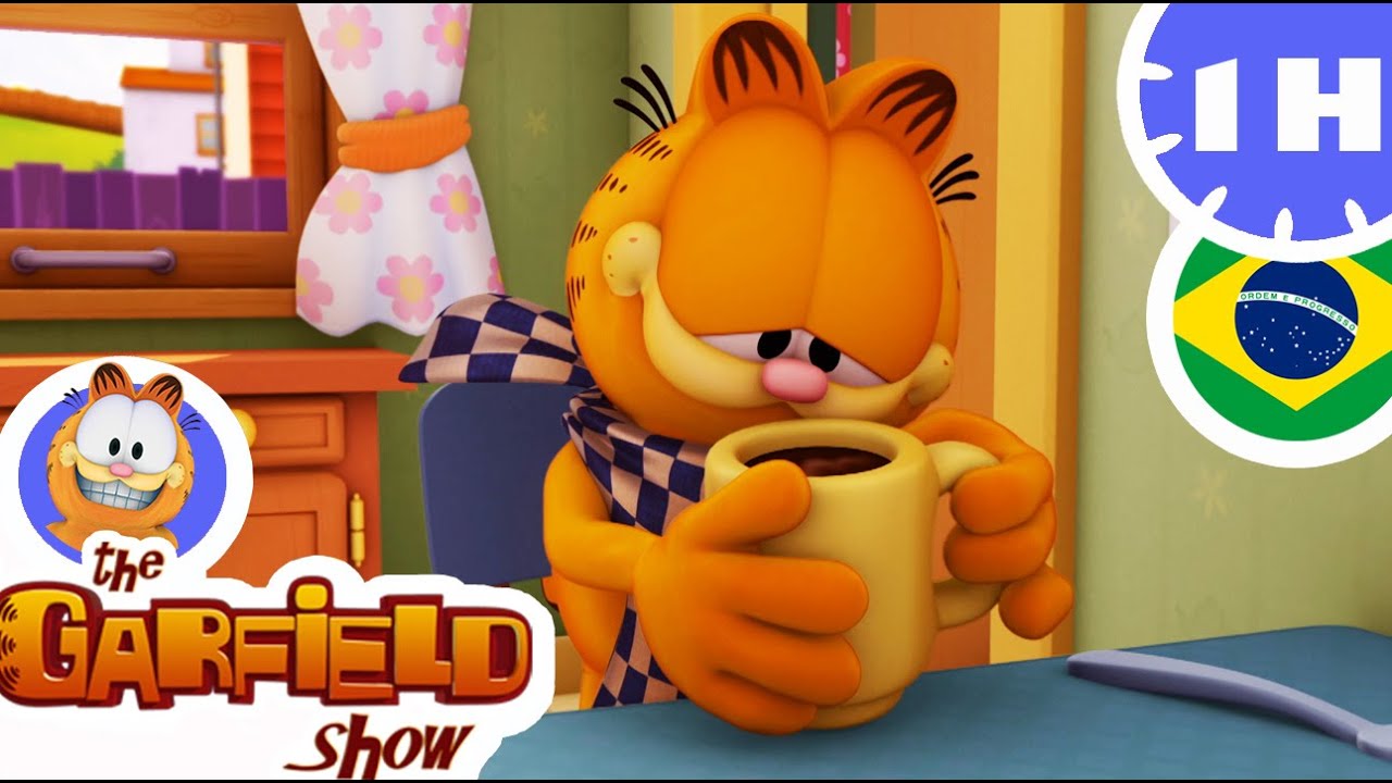 👨‍🍳Garfield o cozinheiro👨‍🍳 - Compilação HD