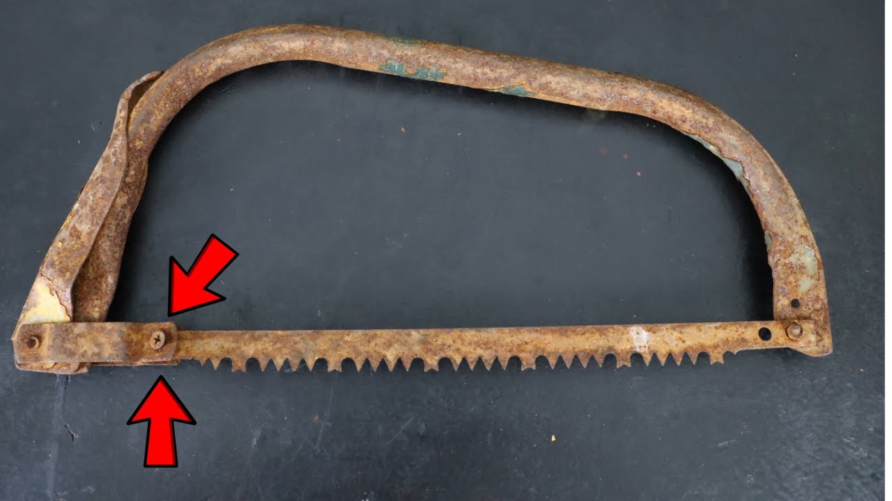 I Tried to Restore a Rusty Saw and Here's What Happened!