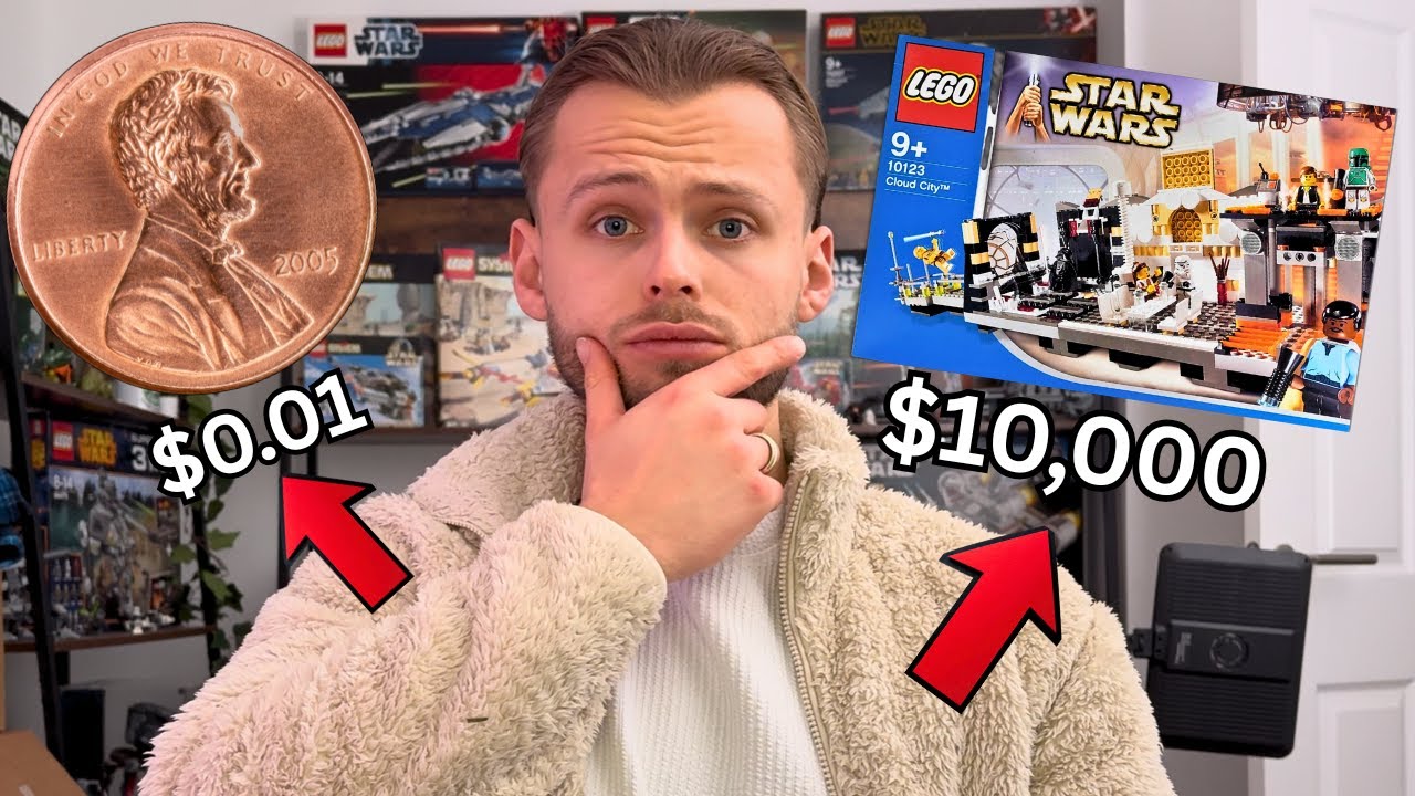 Trading $0.01 Into A $10,000 LEGO Set...
