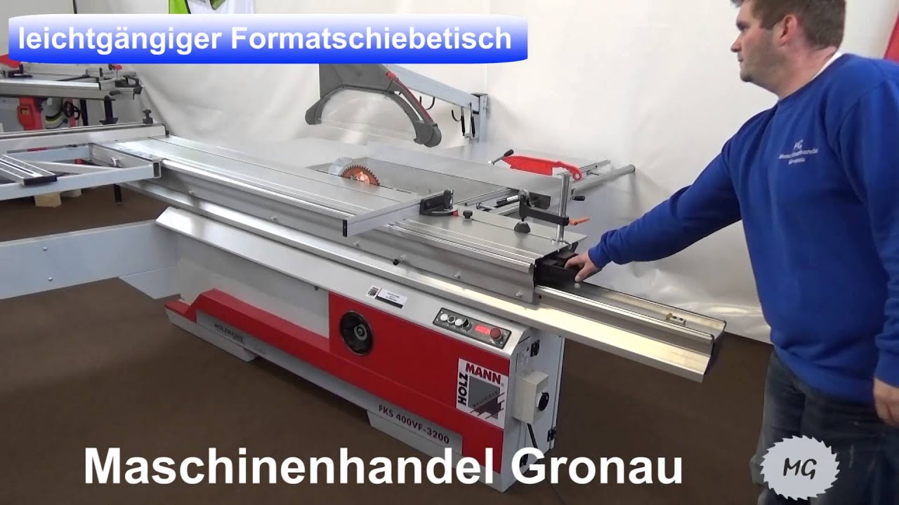 Holzmann Formatkreissäge FKS 400VF-3200