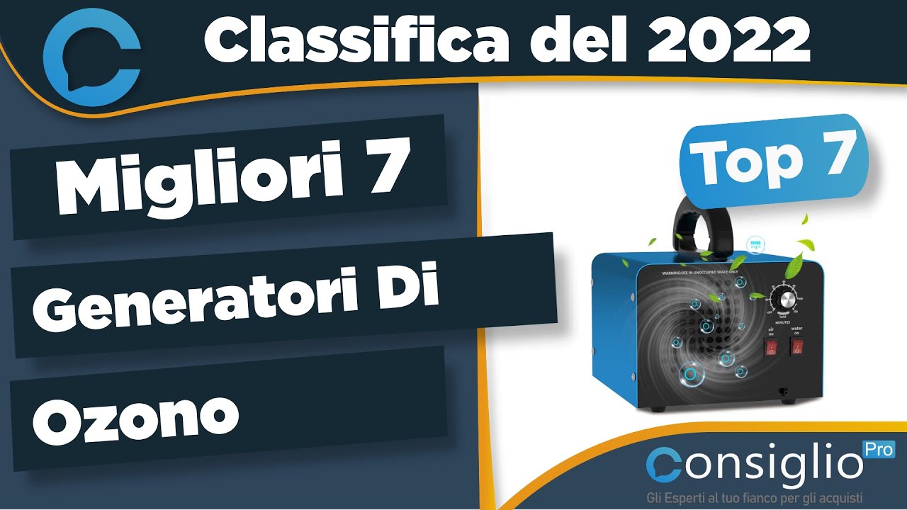 Migliori generatori di ozono Top 7 del 2022