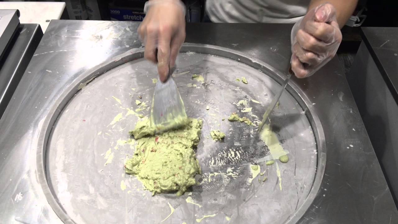 Hand Rolled Ice Cream at 10 Below