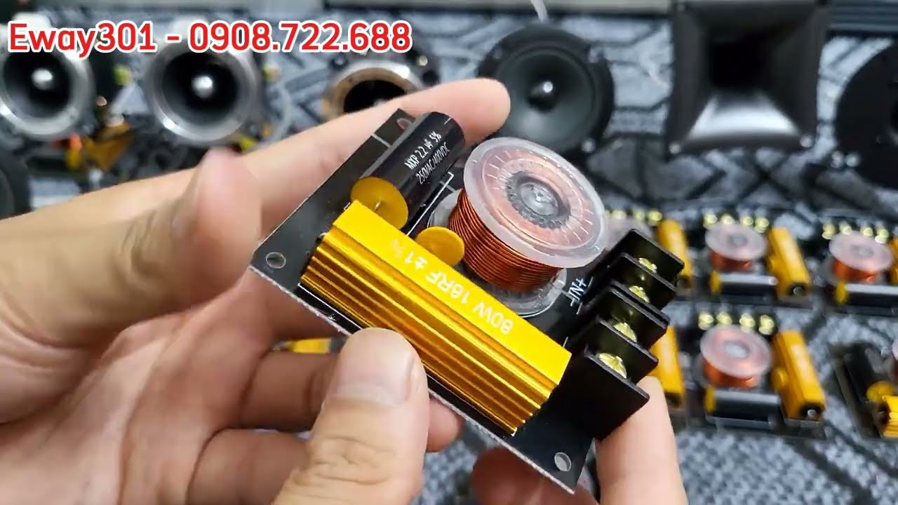 Mạch dành riêng cho LOA TRÉP - Tiếng rất HAY và DỄ đấu - Mạch phân tần T3 Pro